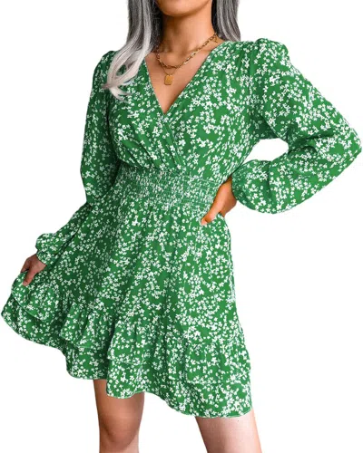 Orso Levi Dress In Green