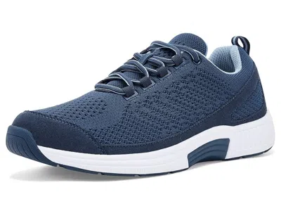 Orthofeet Coral Women's Running Shoes Navy/light Blue: 6.5 Ee - Extra Wide