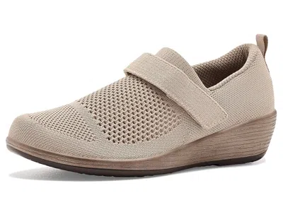 Orthofeet Eve Women's Flat Shoes Beige: 11 B - Medium In Sand