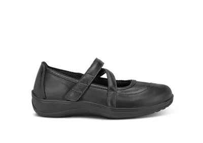 Orthofeet Women's Celina Orthopedic Shoes In Black