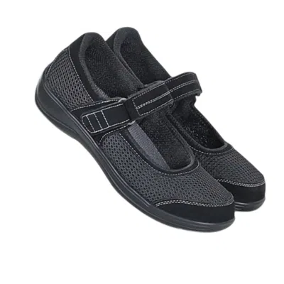 Orthofeet Women's Chattanooga Mary Jane Orthopedic Shoes In Black In Multi