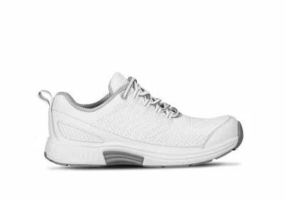 Orthofeet Women's Coral Comfort Sneaker In White