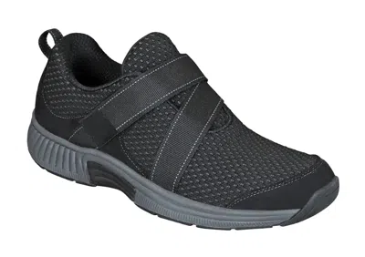 Orthofeet Women's Elba Stretch Knit Sneaker In Black
