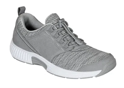 Orthofeet Women's Francis Orthopedic Athletic Shoe In Gray In Grey