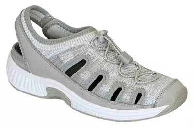 Orthofeet Women's Laguna Athletic Sandal In Gray