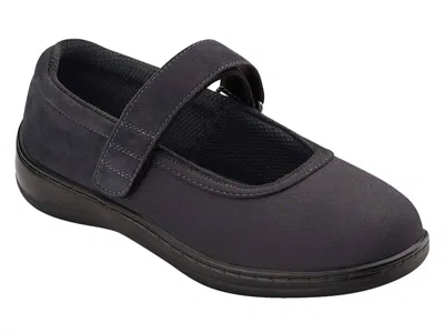 Orthofeet Women's Springfield Orthopedic Shoes In Black