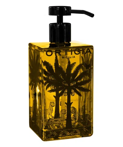 Ortigia Ambra Nera Liquid Soap - Glass Bottle 500 ml In White