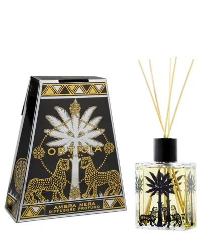 Ortigia Ambra Nera Perfume Diffuser 100 ml In White