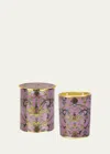 Ortigia Aragona Medium Decorated Candle, 13.4 Oz.