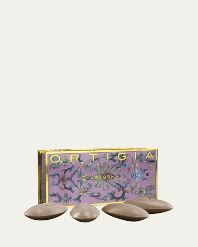 Ortigia Aragona Olive Oil Soap Box, 4 X 1.4 Oz. In Multi