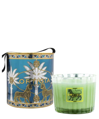 Ortigia Fico D&#039;india 4 Wick Candle 600 G In Green