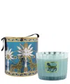 Ortigia Florio Candle 600 G In Lightblue