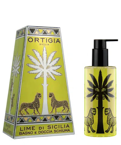Ortigia Lime Di Sicilia Shower Gel 250 In Yellow
