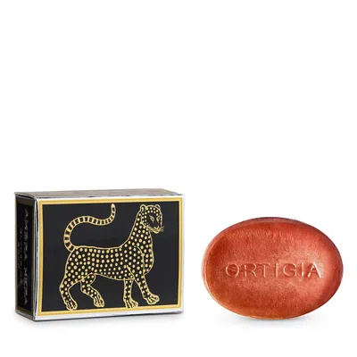 Ortigia Sicilia Ambra Nera Glycerine Soap In Orange