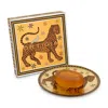 Ortigia Sicilia Ambra Nera Soap And Soap Dish Set