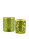 Ortigia Sicilia Lime Di Sicilia Medium Candle (10cm X 12.5cm) In Green