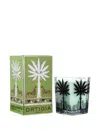 Ortigia Sicilia Palm-tree Scented Candle (170g) In Green