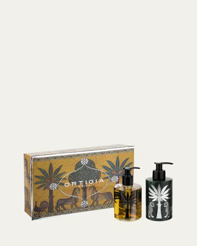 Ortigia Zagara Body Gift Box, 2 X 10 Oz. In Multi