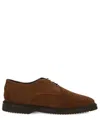 Ortigni Suede Derby Shoes In Brown