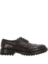 Ortigni Leather Brogues In Brown