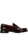 Ortigni Panelled Flat Loafers In Brown