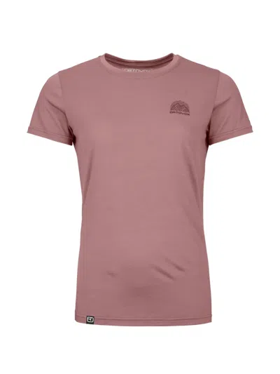 Ortovox Logo-print T-shirt In Pink