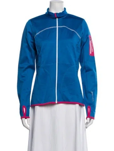 Pre-owned Ortovox Performance Jacket W/ Tags In Blue