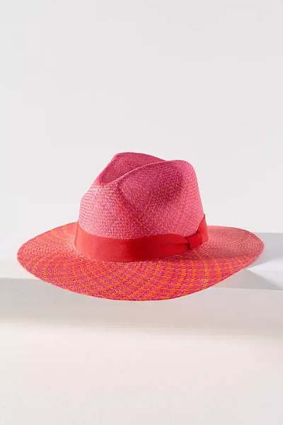 Ortus Pinuela Flat-brim Rancher In Pink