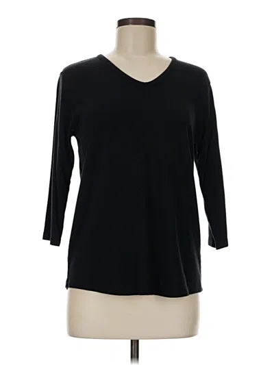 Pre-owned Orvis 3/4 Sleeve T-shirt In Black