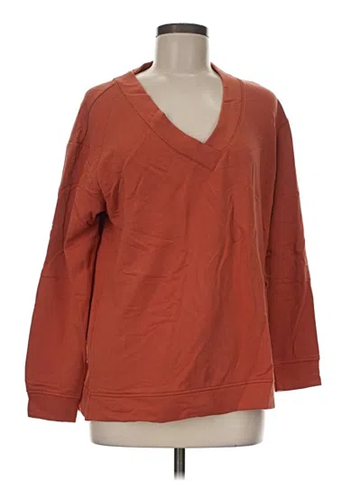 Pre-owned Orvis 3/4 Sleeve T-shirt In Brown