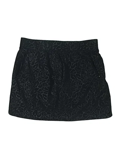 Pre-owned Orvis Active Skort In Black