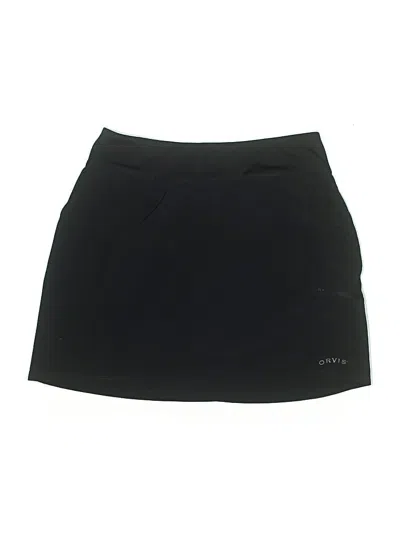 Pre-owned Orvis Active Skort In Black