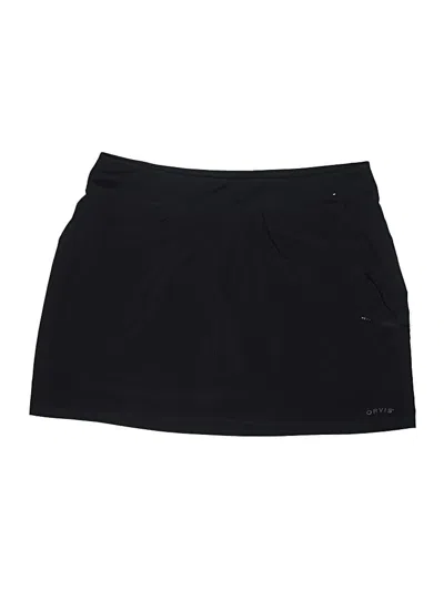 Pre-owned Orvis Active Skort In Black