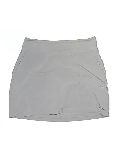 Pre-owned Orvis Active Skort In Gray