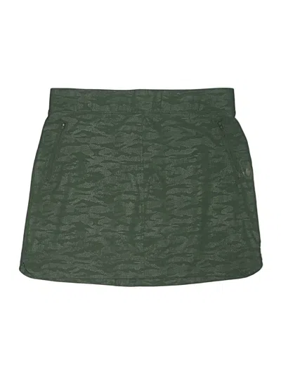Pre-owned Orvis Active Skort In Green