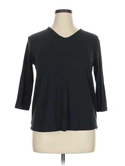 Pre-owned Orvis Cardigan Sweater In Black