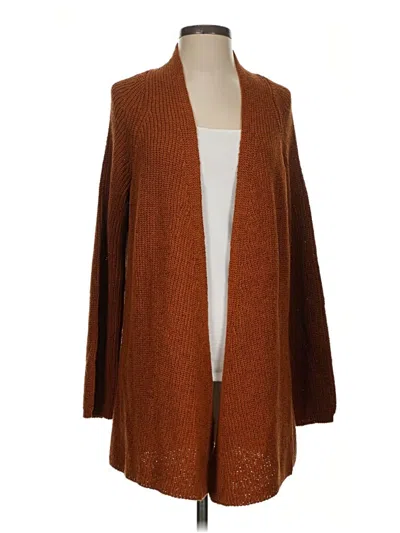 Pre-owned Orvis Cardigan Sweater In Brown