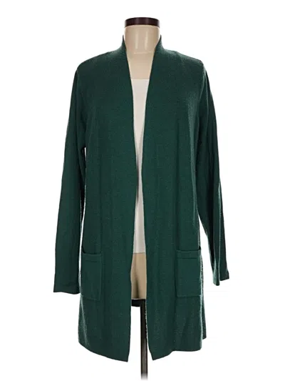 Pre-owned Orvis Cardigan Sweater In Green