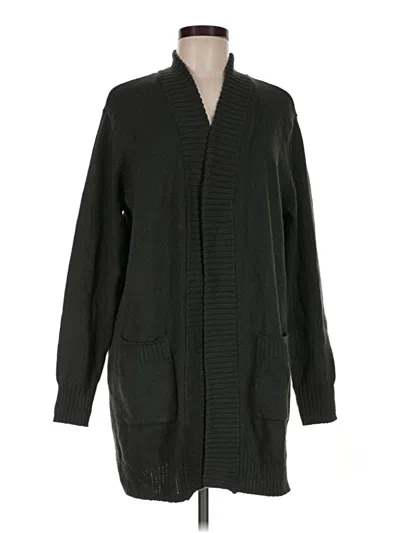 Pre-owned Orvis Cardigan Sweater In Green