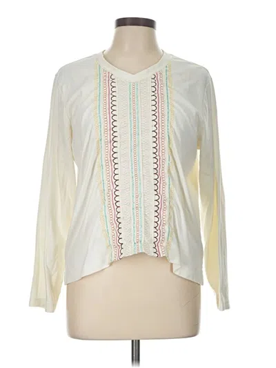 Pre-owned Orvis Cardigan Sweater In Ivory