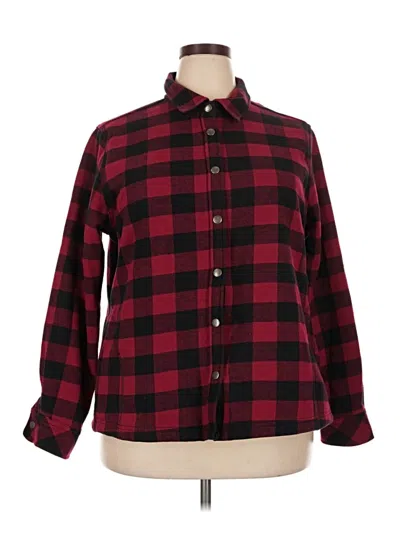 Pre-owned Orvis Cardigan Sweater In Red