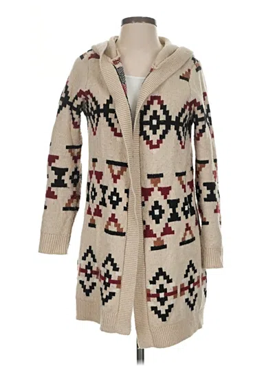 Pre-owned Orvis Cardigan Sweater In Tan