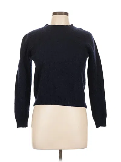 Pre-owned Orvis Cashmere Pullover Sweater In Black