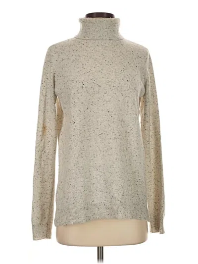 Pre-owned Orvis Cashmere Pullover Sweater In Tan