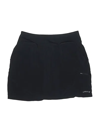 Pre-owned Orvis Casual Skirt In Black
