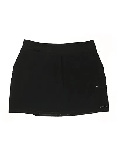 Pre-owned Orvis Casual Skirt In Black