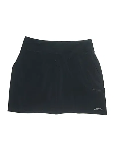 Pre-owned Orvis Casual Skirt In Black