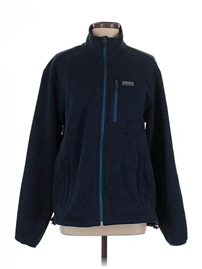Pre-owned Orvis Fleece Jacket In Blue
