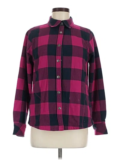 Pre-owned Orvis Fleece Jacket In Purple