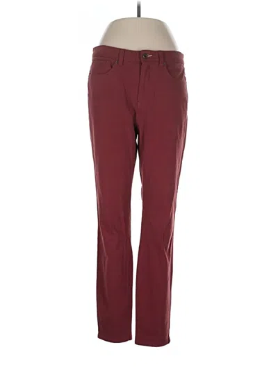 Pre-owned Orvis Jeans In Burgundy